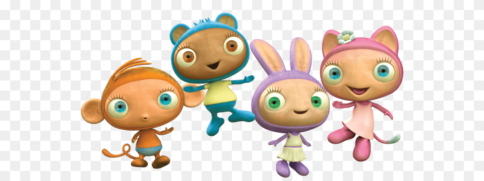 Waybuloo Friends, Plush, Toy, Baby, Person Png Image