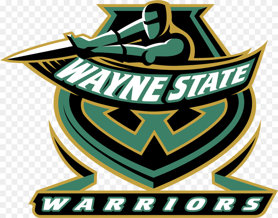 Wayne State Warriors Logo Wayne State Basketball Logo, Emblem, Symbol, Dynamite, Weapon Free Transparent Png