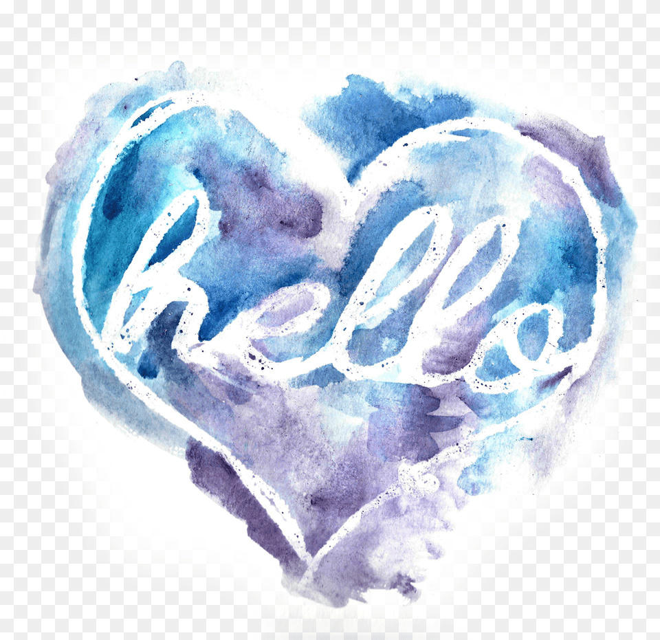 Ways To Get White With Watercolor Wax Heart, Ice, Person Png Image