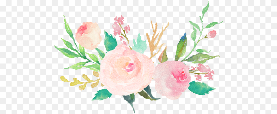 Ways To Live Watercolour Flowers, Art, Floral Design, Pattern, Graphics Free Transparent Png