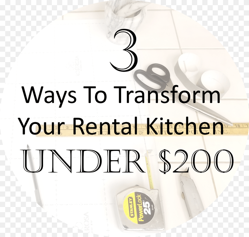 Ways To Transform Your Rental Kitchen Under, Text, Electronics, Hardware Free Png