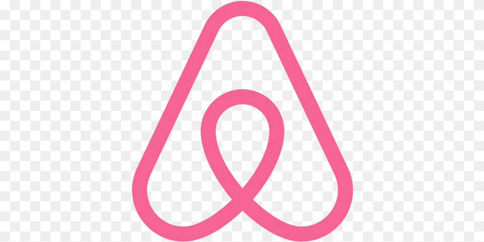 Waze Icons Airbnb Logo, Symbol, Triangle Png Image