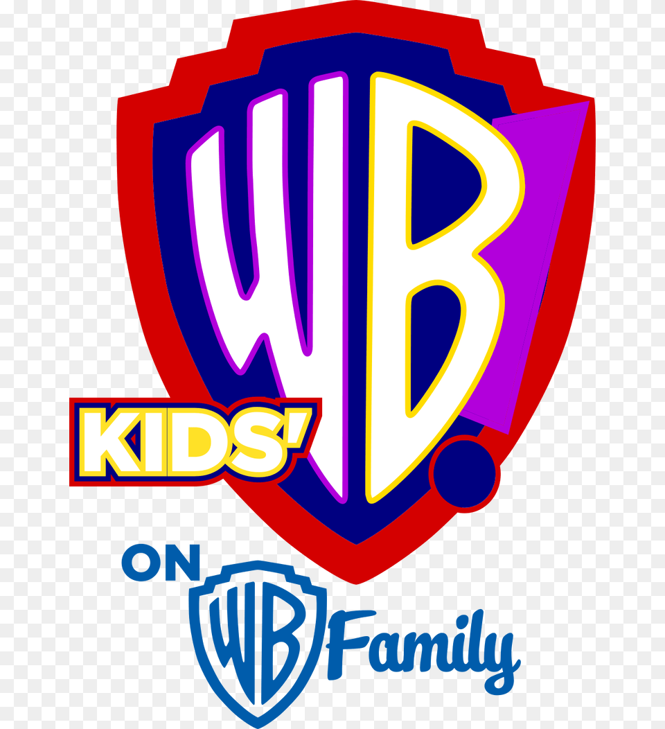 Wb Logo Kids Wb Shield, Dynamite, Weapon, Badge, Symbol Png Image