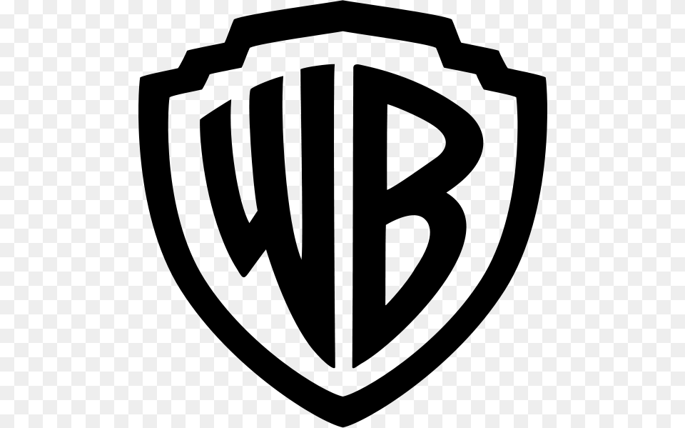 Wb Logo Warner Bros Brothers Warner Brothers Logo, Gray Free Transparent Png