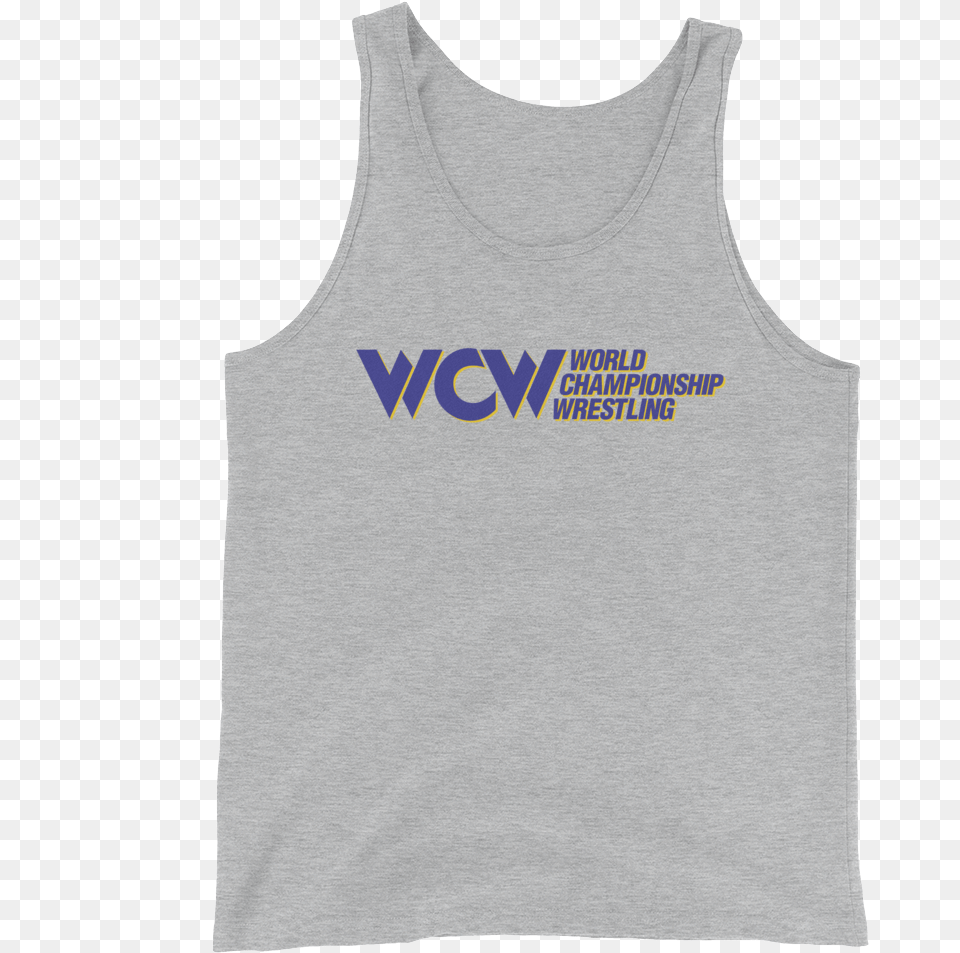 Wcw Classic Logo Unisex Tank Topclass Mary Poppers Tank Top, Clothing, Tank Top, Undershirt, Shirt Free Png