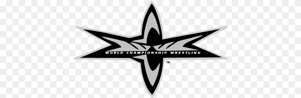 Wcw Logo World Championship Wrestling Logo, Symbol, Emblem, Star Symbol, Aircraft Free Transparent Png