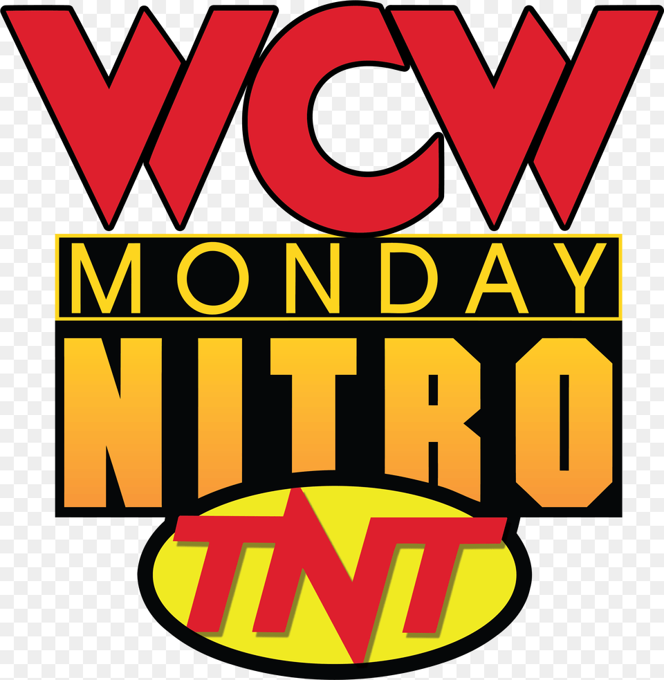 Wcw Monday Nitro 1st Logo Wcw Monday Nitro Logo, Book, Publication, Advertisement, Poster Free Transparent Png