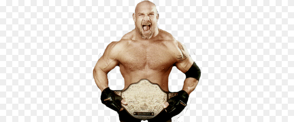 Wcw World Champion Bill Goldberg Rasslin, Adult, Male, Man, Person Png Image