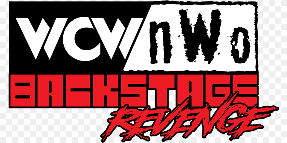 Wcwnwo Backstage Revenge Logo Ha, Book, Publication, Text, Person Png Image