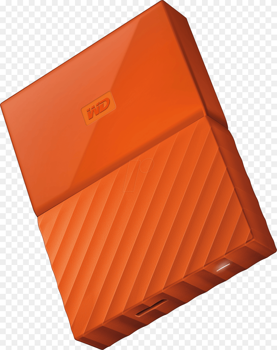 Wd 4tb My Passport Portable Hard Drive Orange Western, Mailbox Png