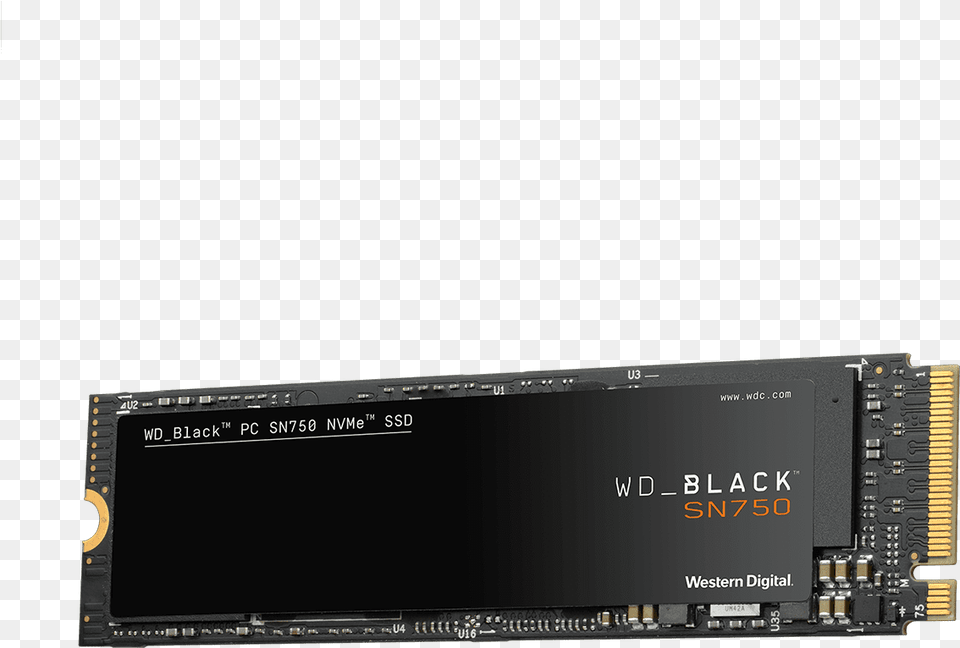 Wd Black Sn750 Nvme Ssd Wd Black M 2 Ssd, Computer Hardware, Electronics, Hardware, Monitor Free Png