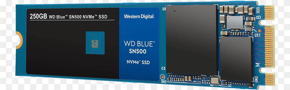 Wd Blue Sn500 Nvme Ssd 250gb Wd Sn500 Blue Ssd, Computer Hardware, Electronics, Hardware, Computer Free Png Download