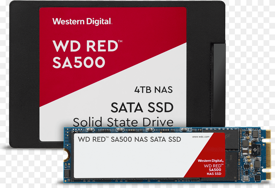 Wd Red Sa500 Nas Sata Ssd, Computer Hardware, Electronics, Hardware, Screen Free Png Download