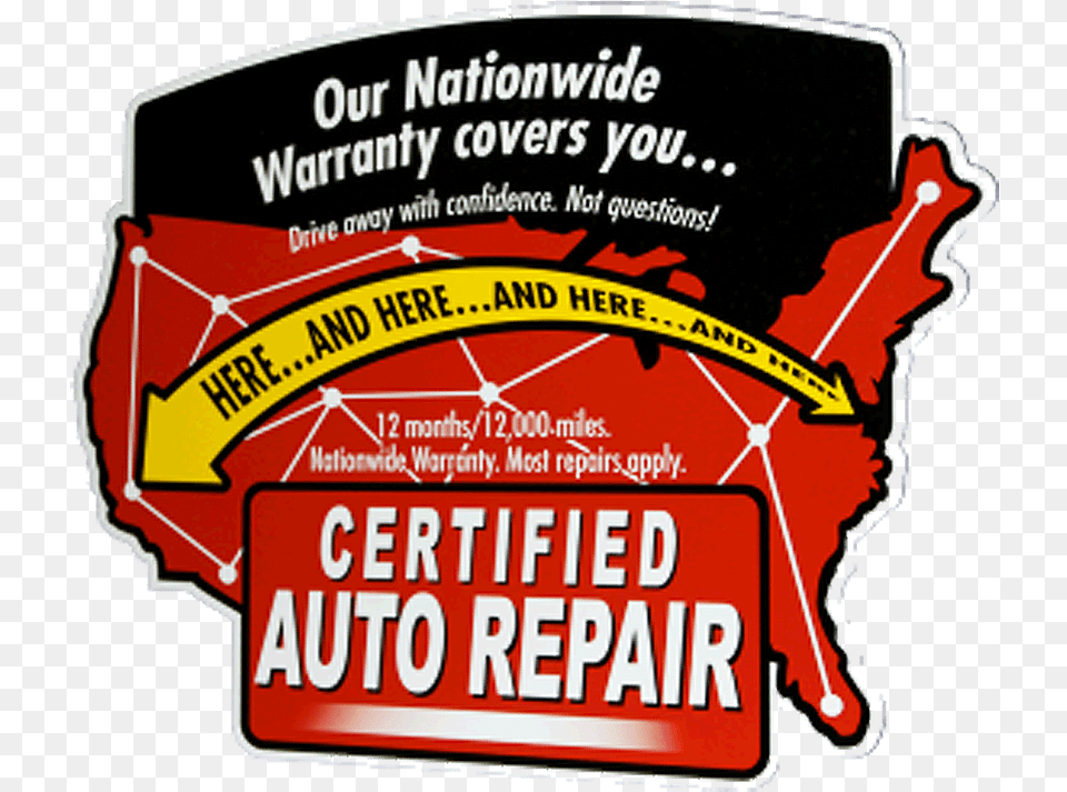 We Are A Certified Auto Repair Shop Automobile Repair Shop, Advertisement, Poster, Dynamite, Weapon Free Png Download