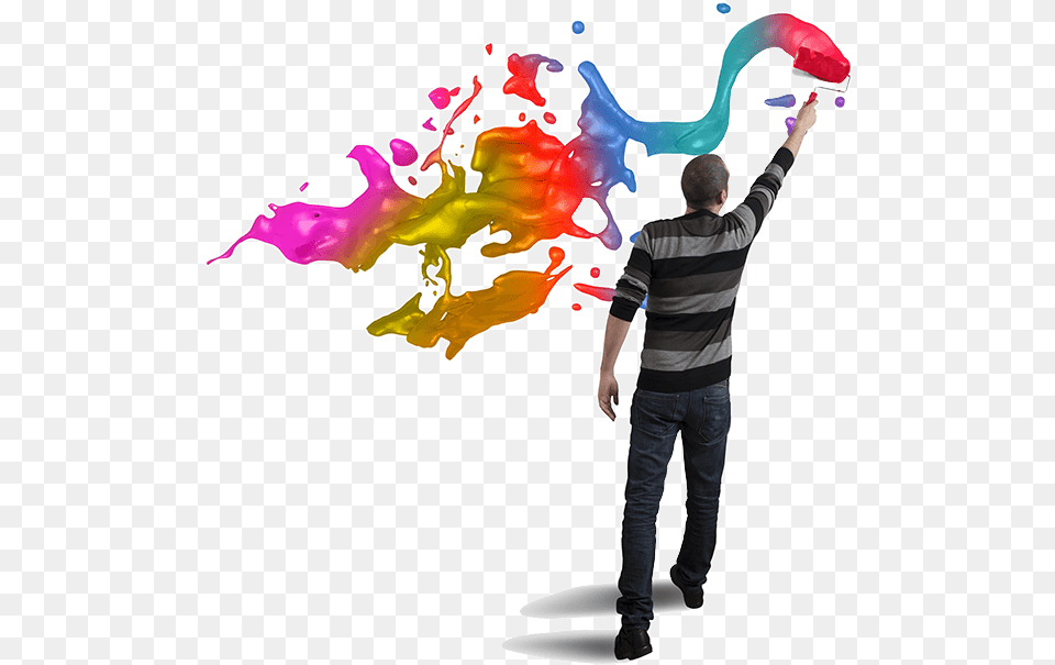 We Are A Creative Graphic Design Studio That Started Design Creative Background, Art, Graphics, Adult, Person Free Transparent Png