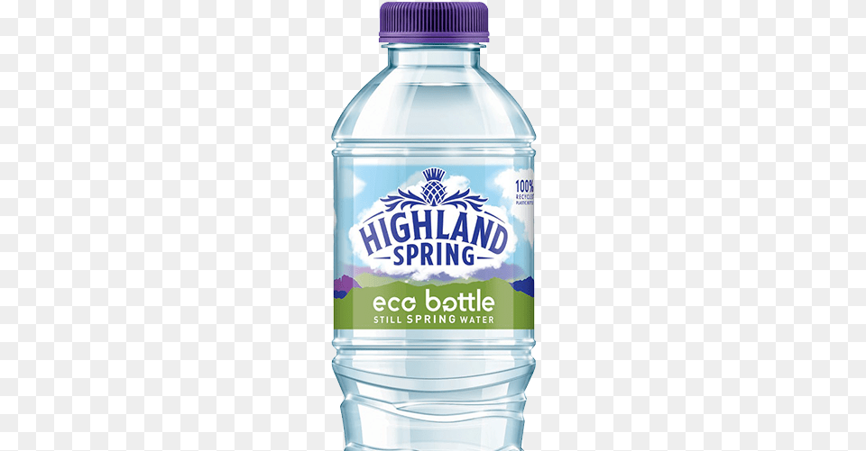 We Are All Brave By Nature Highland Spring Still Spring Water, Beverage, Bottle, Mineral Water, Water Bottle Free Png Download