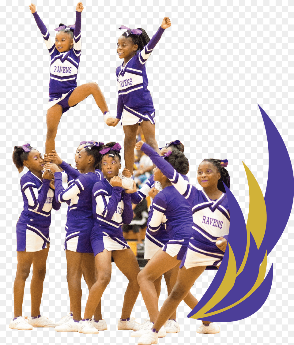 We Are Committed To The Teaching Training And Developing North Houston Ravens Cheer, Adult, Person, People, Woman Free Png