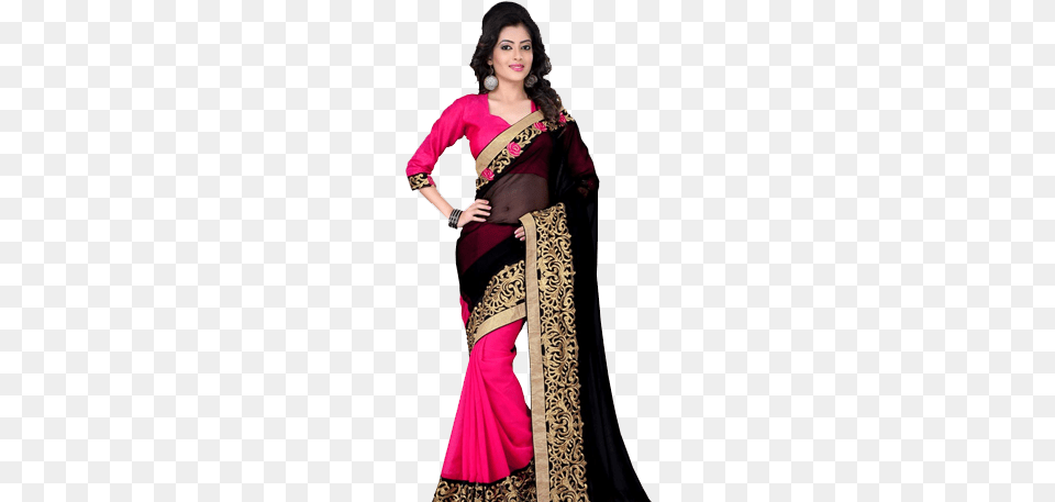 We Are Leading Manufacturers And Wholesalers Of An Net Flipkart Online Shopping Half Sarees, Adult, Female, Person, Silk Free Transparent Png