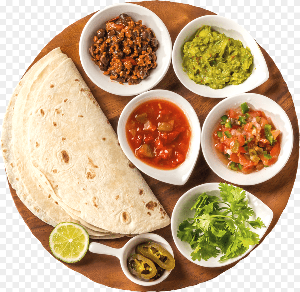 We Are Proud To Say That At Tacos El Bronquito You Chapati, Food, Food Presentation, Plate Free Png Download