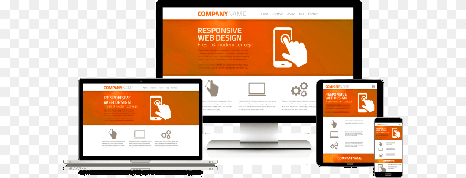 We Are Responsive Web Design Expert Company Punjab Mobile Friendly Website, Advertisement, Poster, File, Screen Png Image