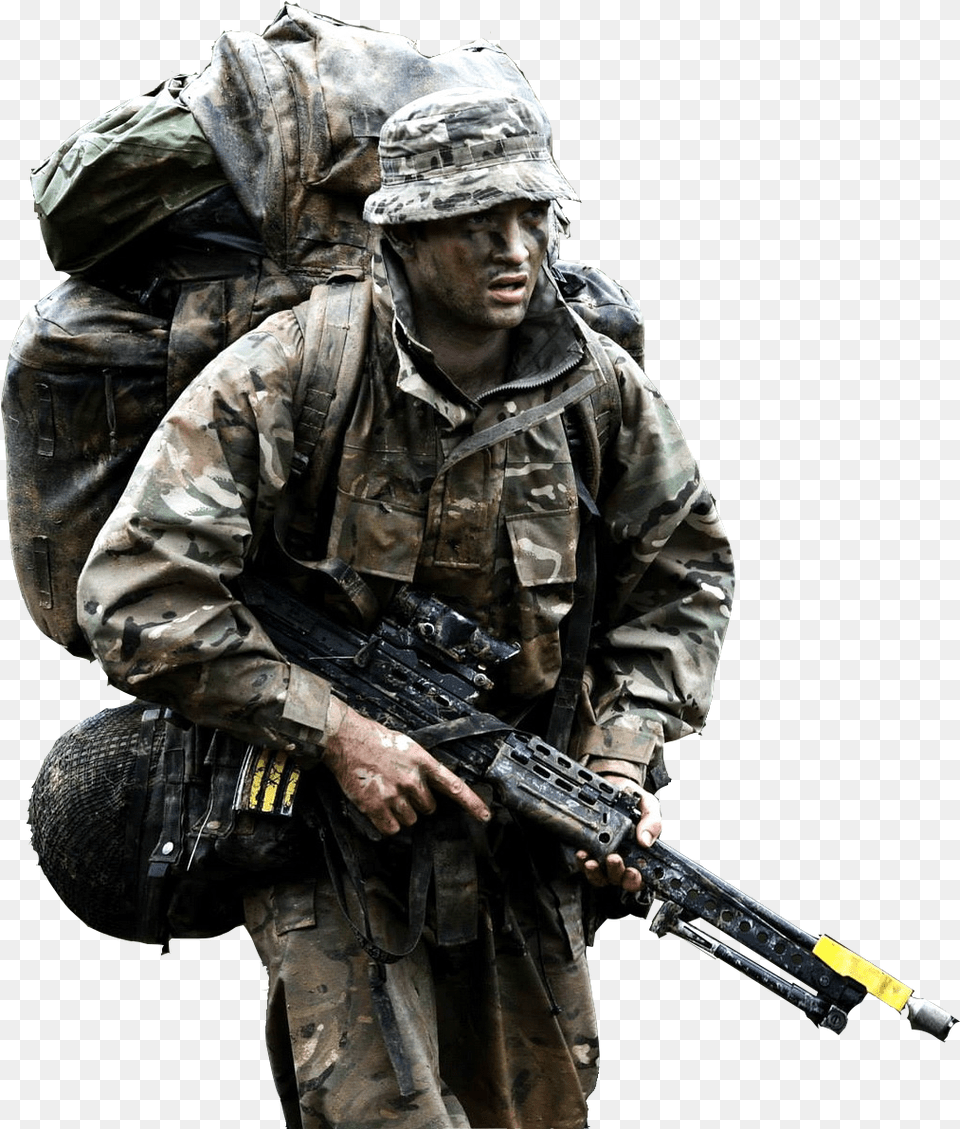 We At House Of Gamers Are Proud To Announce That We Multicam Od, Weapon, Soldier, Person, Gun Free Transparent Png