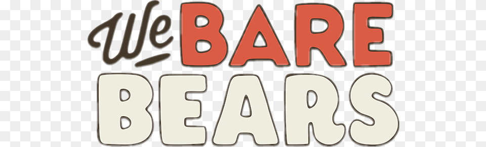 We Bare Bears, Text Free Png