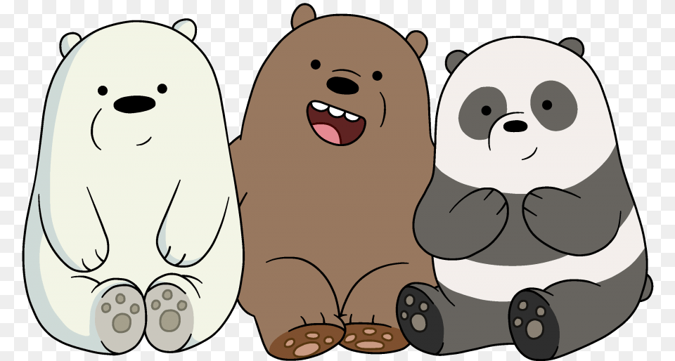 We Bare Bears, Animal, Bear, Mammal, Wildlife Free Png Download