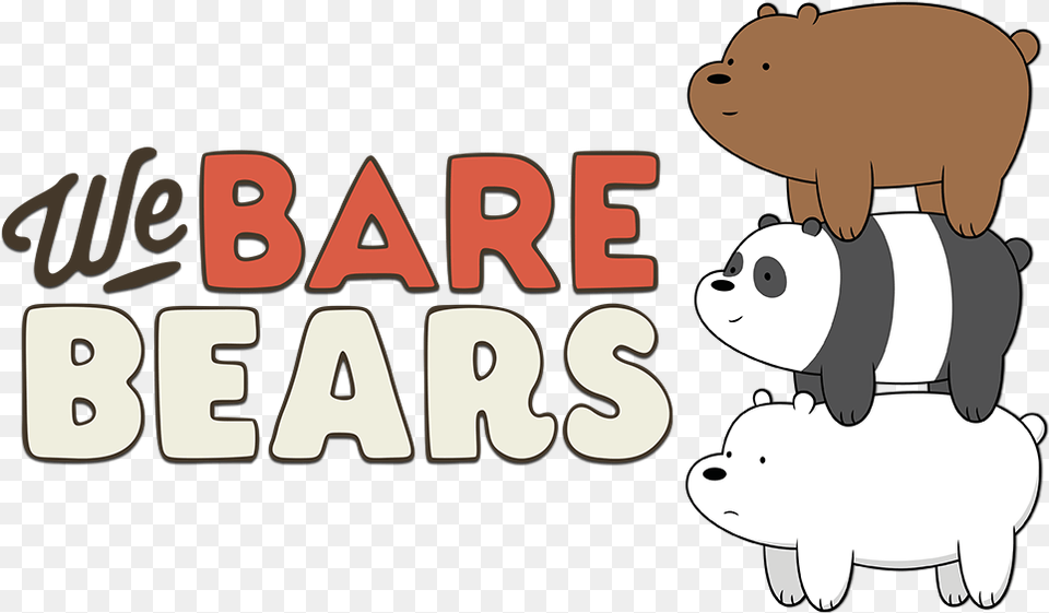 We Bare Bears We Bare Bears Logo, Animal, Bear, Mammal, Wildlife Free Transparent Png