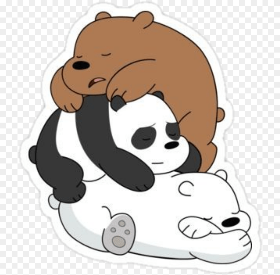 We Bare Bears Aesthetic We Bare Bears, Nature, Outdoors, Snow, Snowman Free Transparent Png
