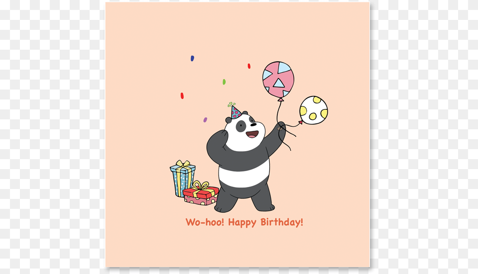 We Bare Bears Birthday, Cartoon, Animal, Bear, Mammal Free Png