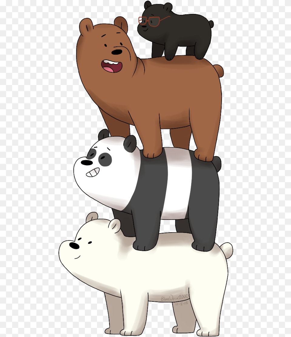 We Bare Bears Black Bear, Animal, Mammal, Wildlife Free Transparent Png