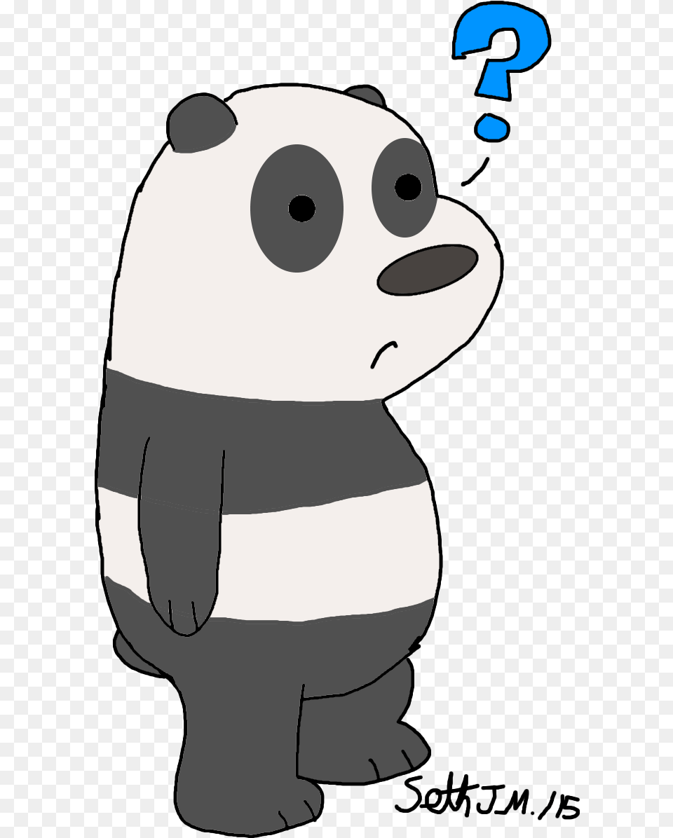 We Bare Bears Cute Panda, Animal, Bear, Mammal, Wildlife Png Image