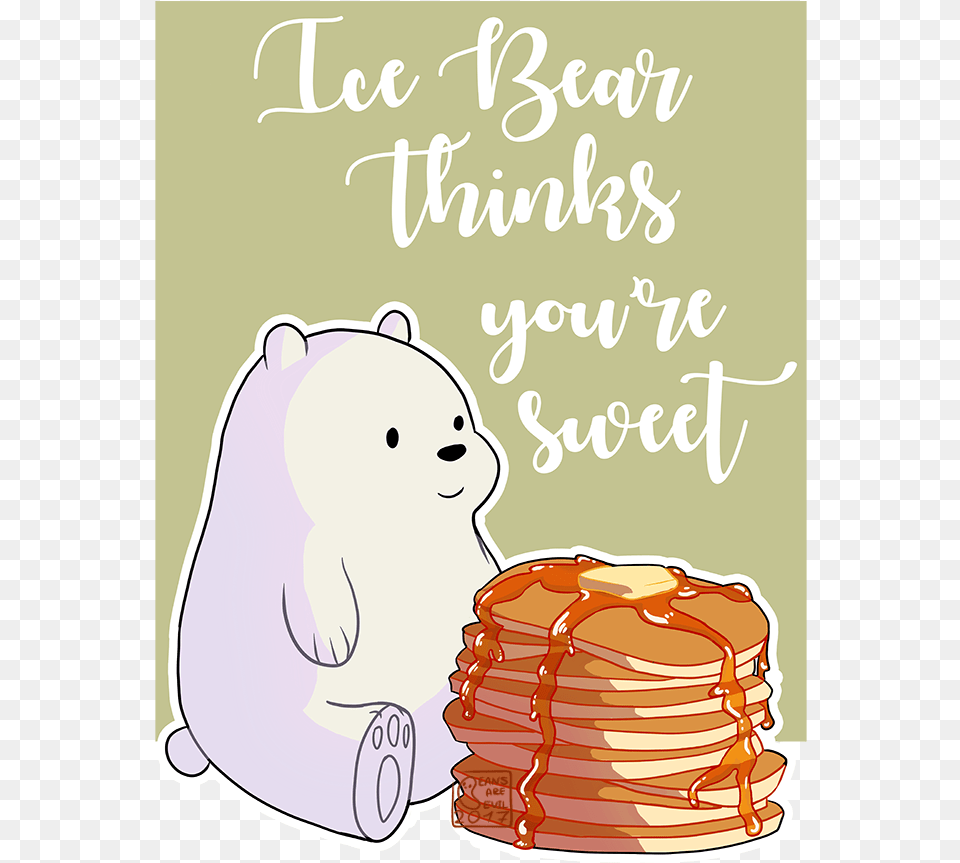 We Bare Bears Message, Animal, Bear, Mammal, Wildlife Free Transparent Png