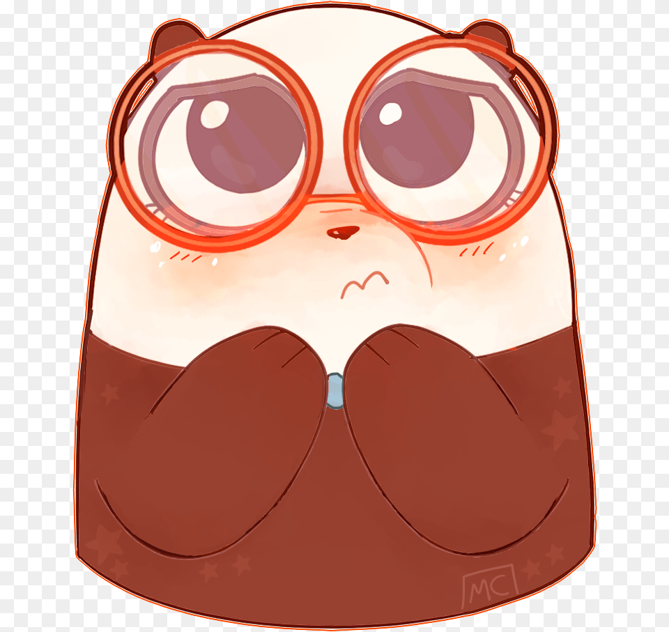 We Bare Bears Panda We Bare Bears Glasses, Accessories, Head, Person, Face Free Png Download