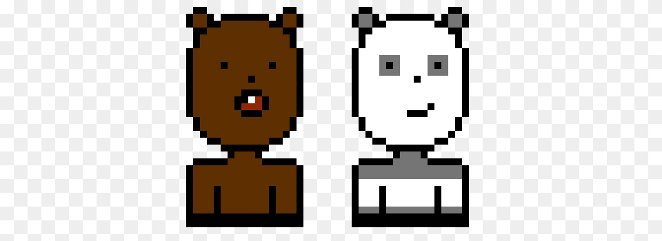 We Bare Bears Pixel Art Maker Png