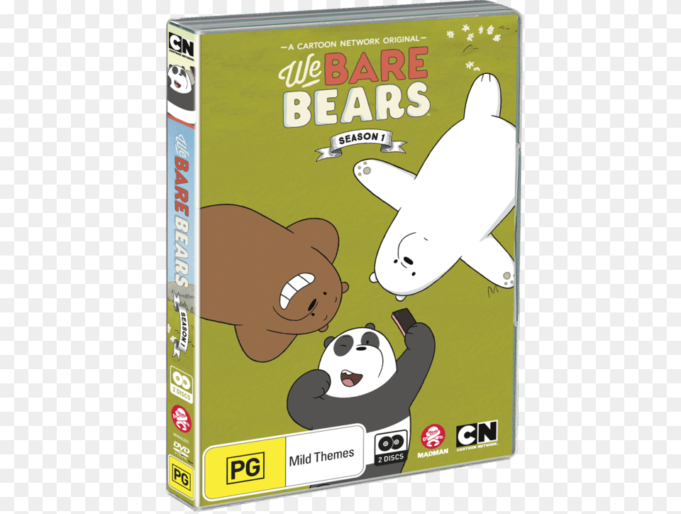 We Bare Bears Season We Bare Bears Dvd Volume, Animal, Bear, Mammal, Wildlife Png Image