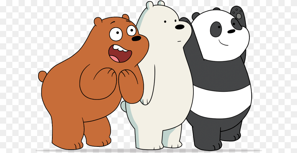 We Bare Bears Vector, Animal, Bear, Mammal, Wildlife Free Transparent Png