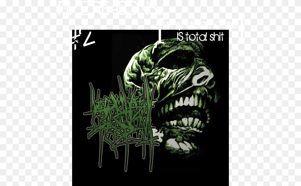 We Butter The Bread With Butter Das Monster Aus Dem We Came With Broken Teeth Shirt, Advertisement, Green, Poster, Reptile Png Image