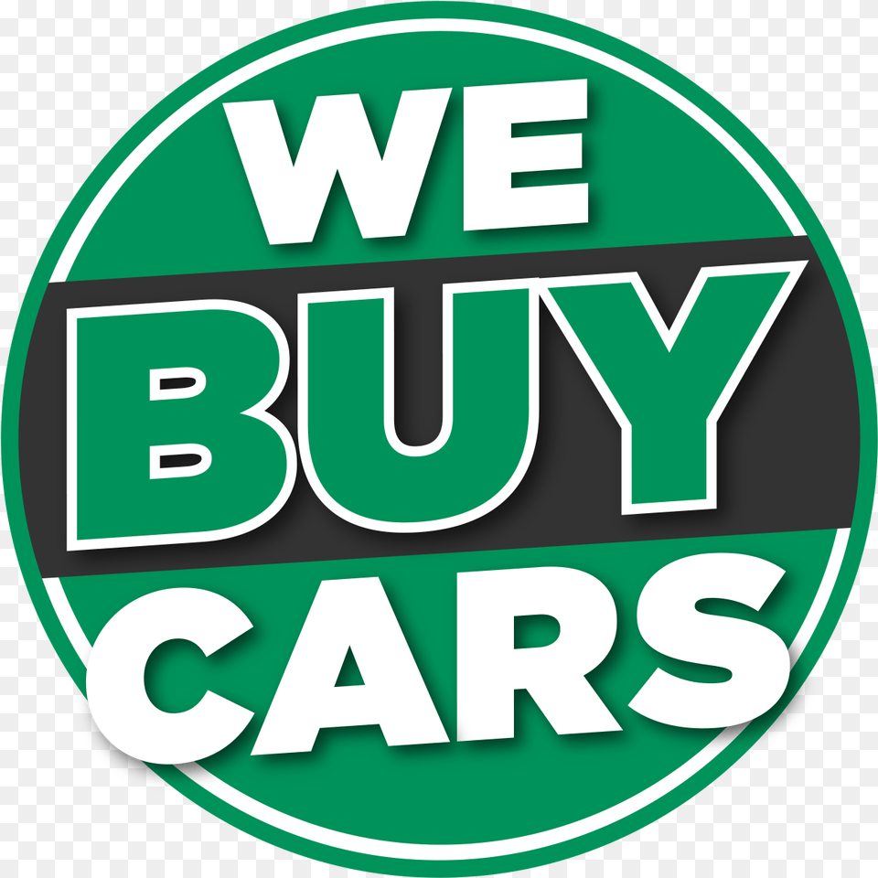 We Buy Cars Logo, Disk Free Png