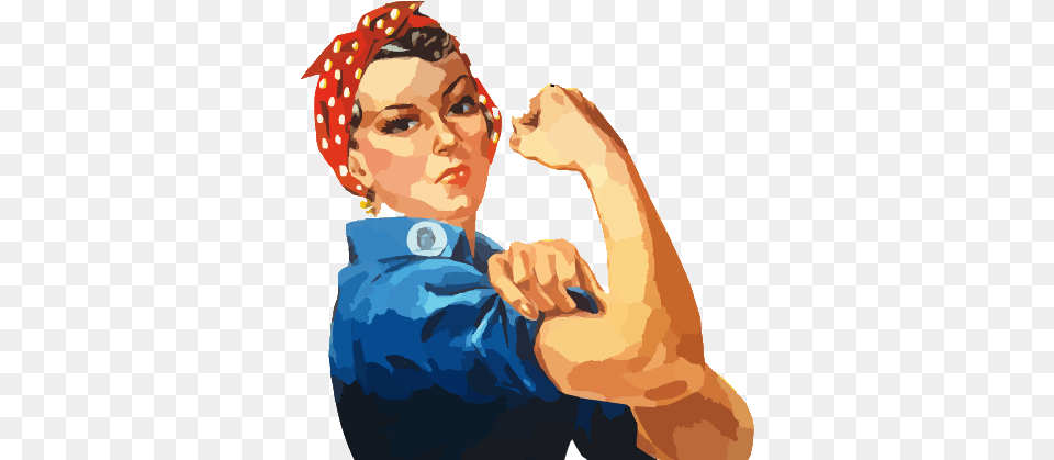 We Can Do It Girl Power, Adult, Person, Hand, Finger Png