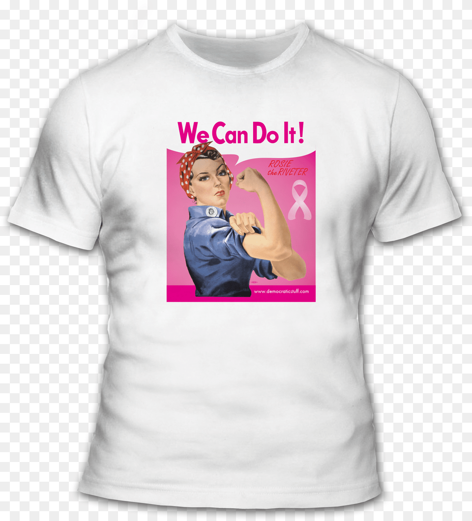 We Can Do It Rosie The Riveter 2quot X 3quot Button Safety, Adult, Clothing, Female, Person Free Transparent Png