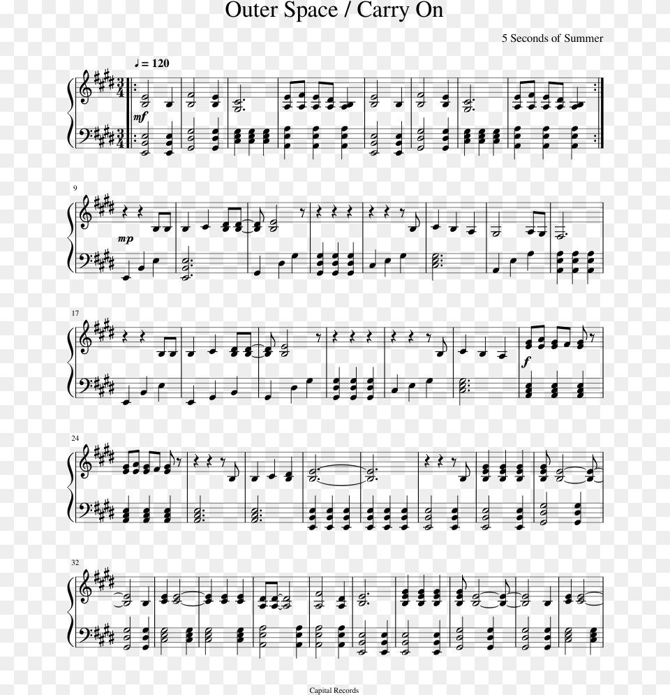 We Don T Talk Anymore Piano Notes, Gray Free Png