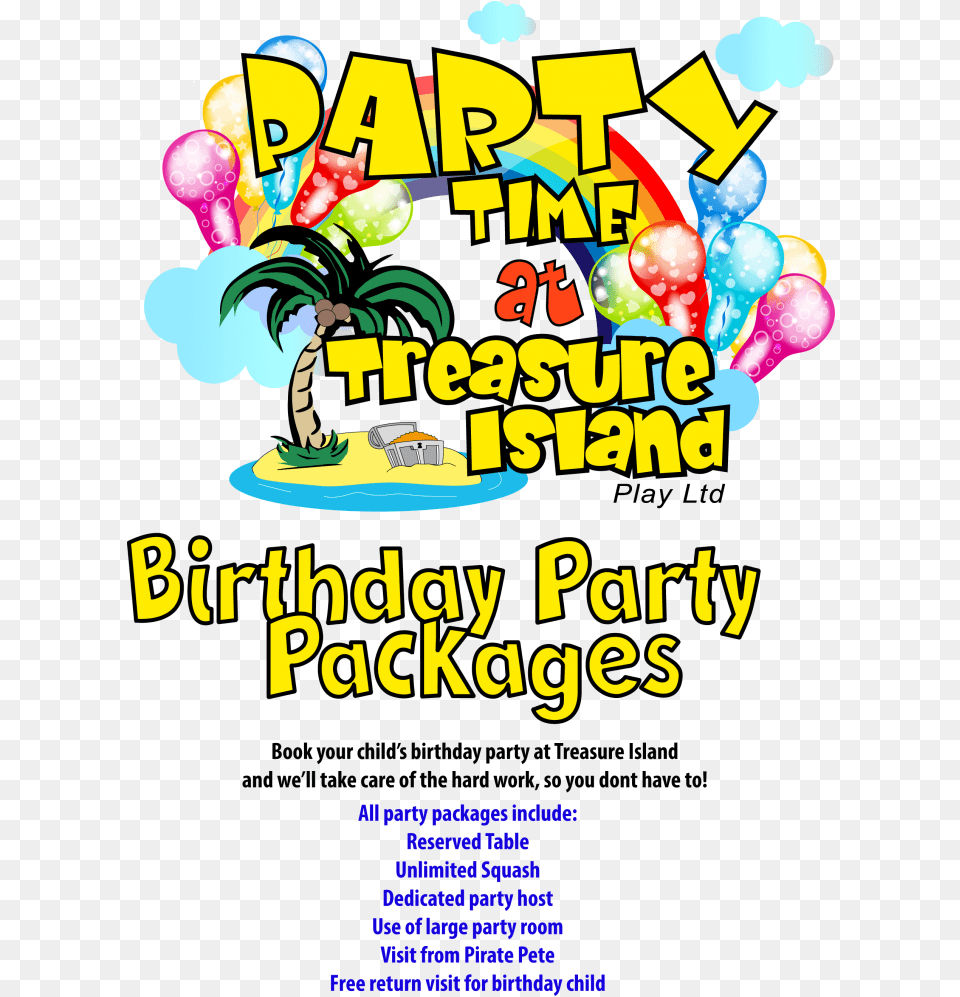 We Have A Range Of Party Packages To Suit Your Needs Poster, Advertisement, People, Person Free Transparent Png