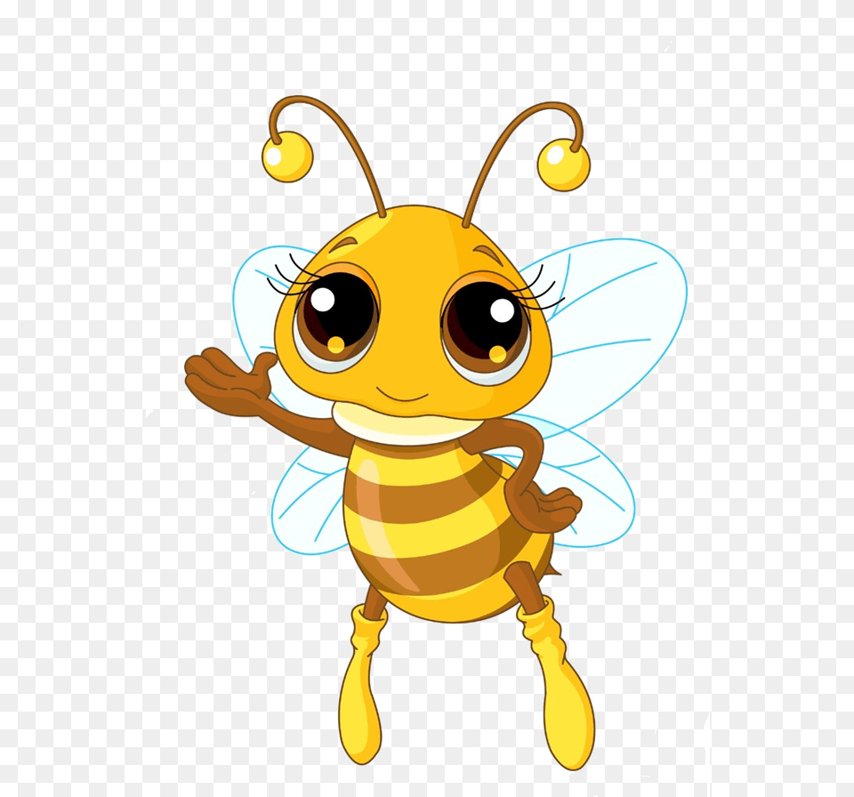 We Have A Sister Fll Jr Team B Cartoon Honey Bee Drawing, Animal, Honey Bee, Insect, Invertebrate Png Image