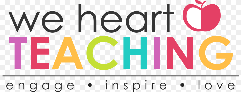 We Heart Teaching, Logo, Scoreboard, Text Free Png