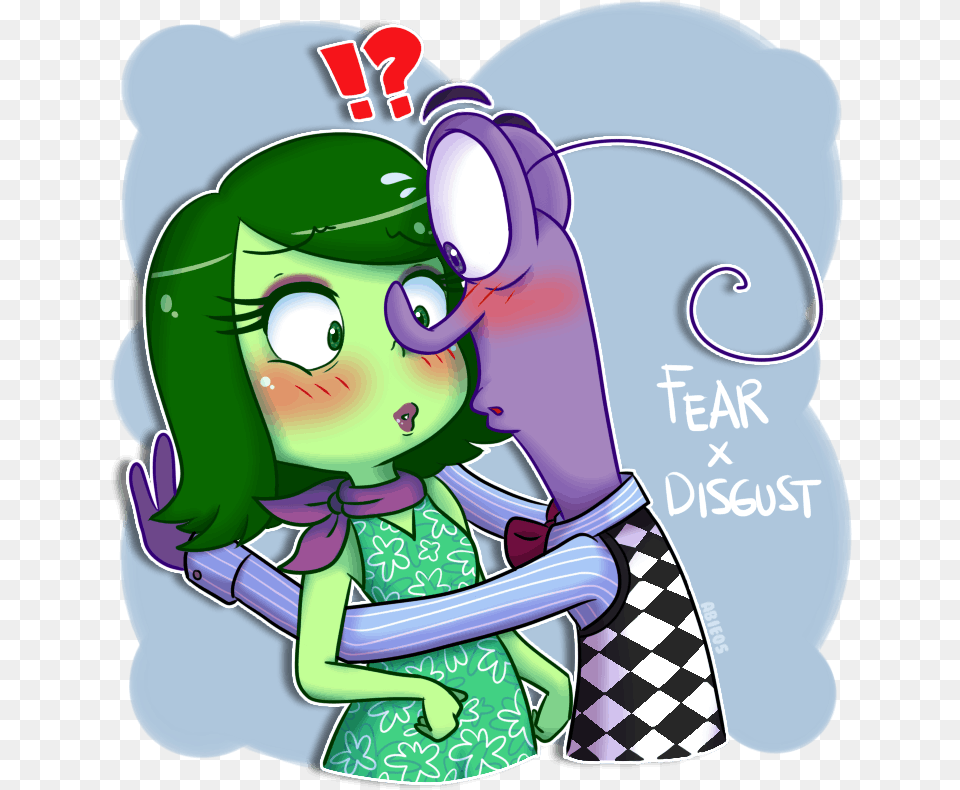 We Knew That But Pixar Managed To Show It In The Most Inside Out Disgust X Fear, Book, Comics, Publication, Art Png