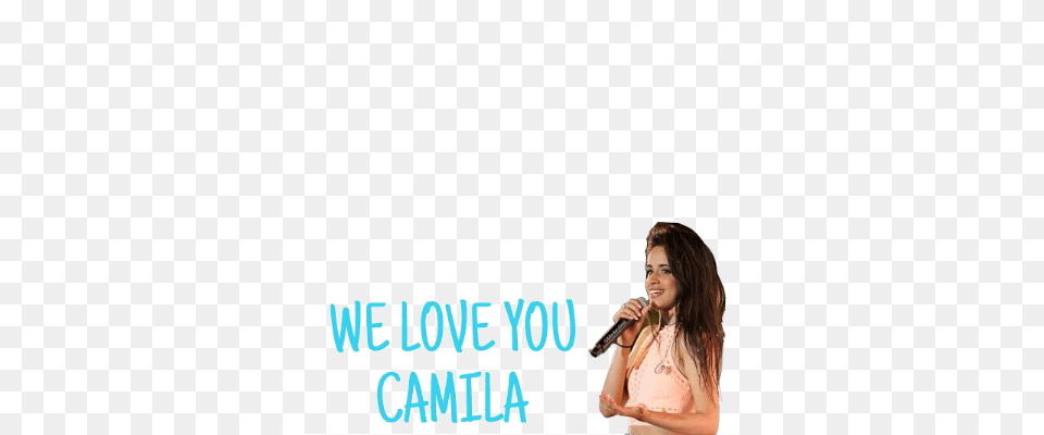 We Love Camila, Electrical Device, Microphone, Person, Photography Free Png Download