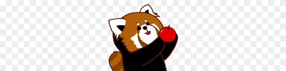 We Love Red Panda Line Stickers Line Store, Produce, Plant, Food, Fruit Free Transparent Png