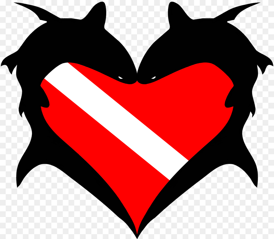 We Love Sharks Divine Design, Logo, Heart, Person Free Png Download