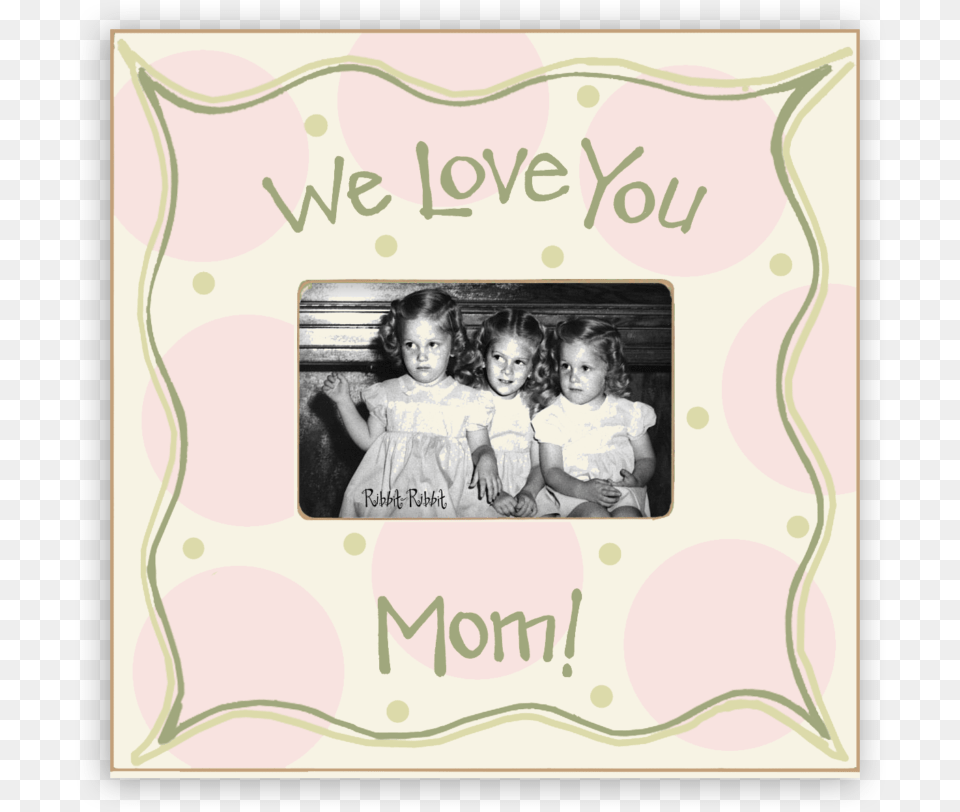 We Love You Mom Picture Frame, Envelope, Mail, Greeting Card, Portrait Free Png